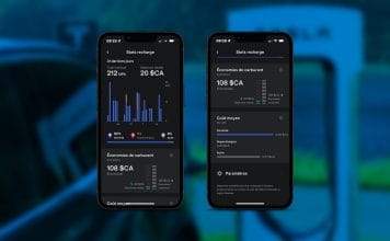 Tesla ajoute des statistiques de recharge à ses applications mobiles Applications mobile Tesla stats de recharge