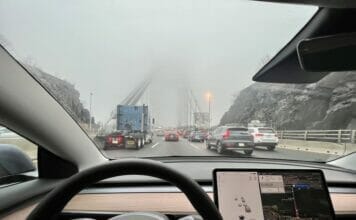 Tesla Model 3 – Voyage Montréal New York, retour d’expérience tesla model 3 lr arrivee a new york