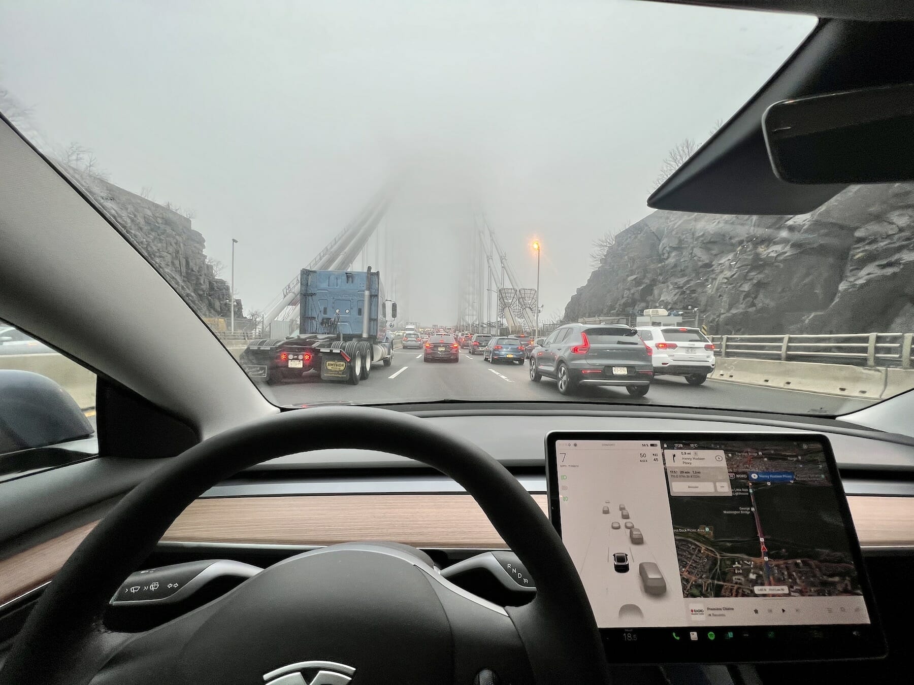 Tesla Model 3 - Voyage Montréal New York, retour d'expérience