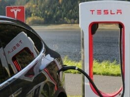 application Tesla stats de recharges