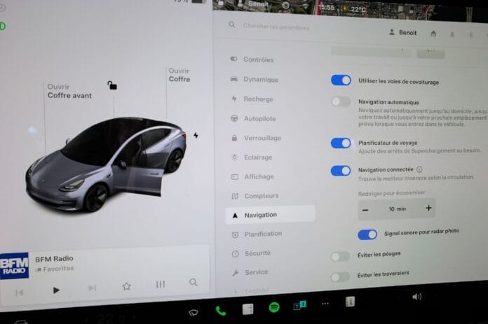 tesla signal sonore radar photo